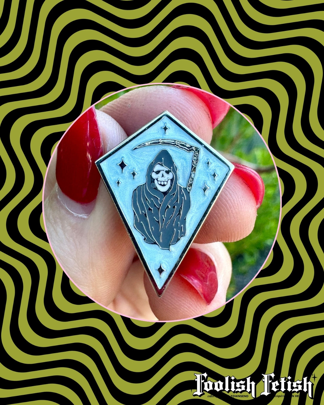 Tiny Reaper Pin