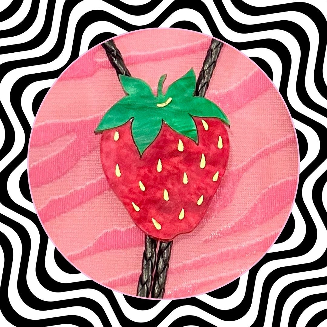 Strawberry Bolo Tie : 2 colors