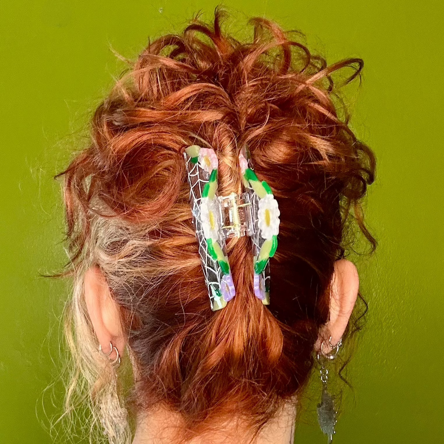 Spring's Spiderweb Hair Claw