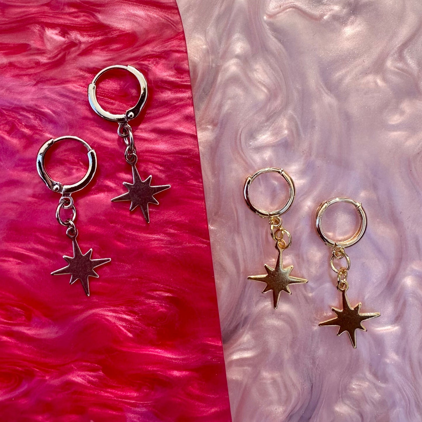 Mini Cosmic Earrings