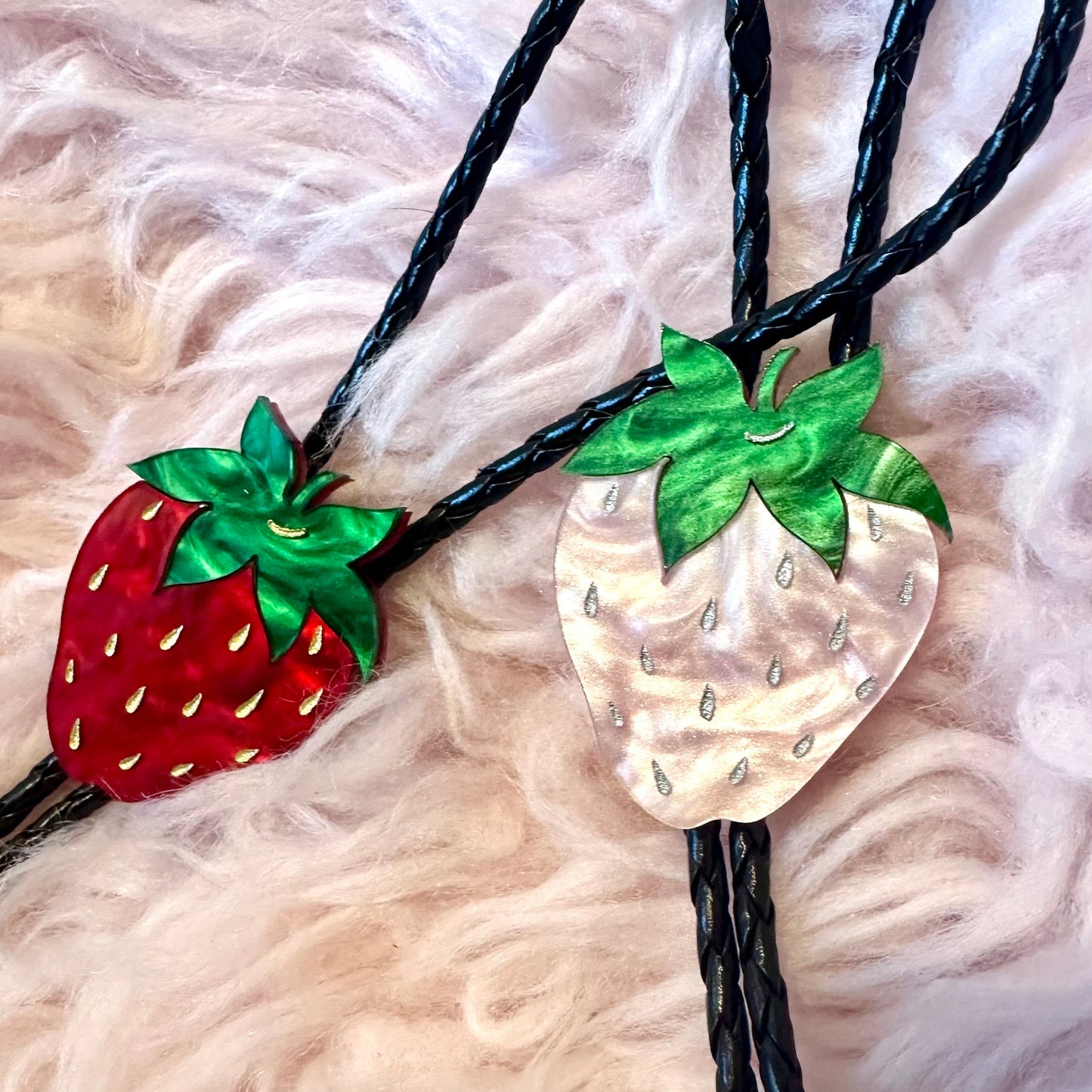 Strawberry Bolo Tie : 2 colors
