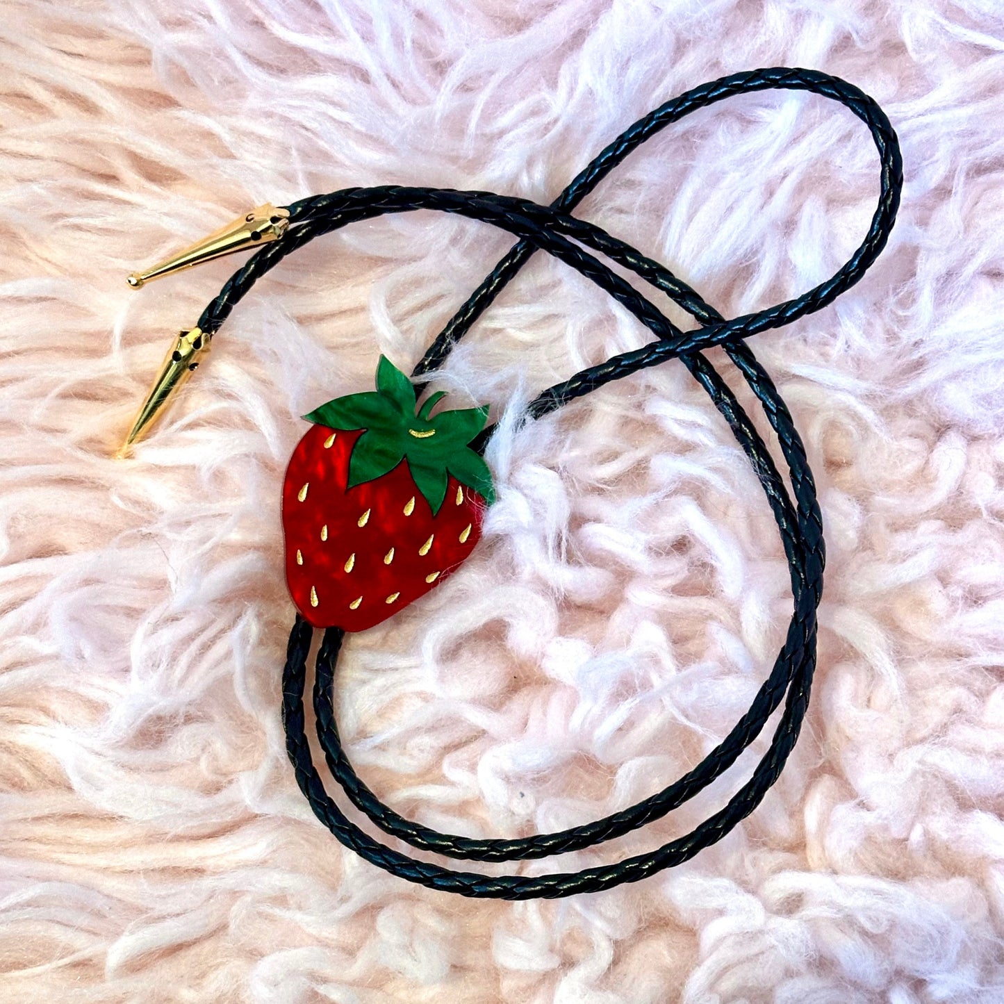 Strawberry Bolo Tie : 2 colors