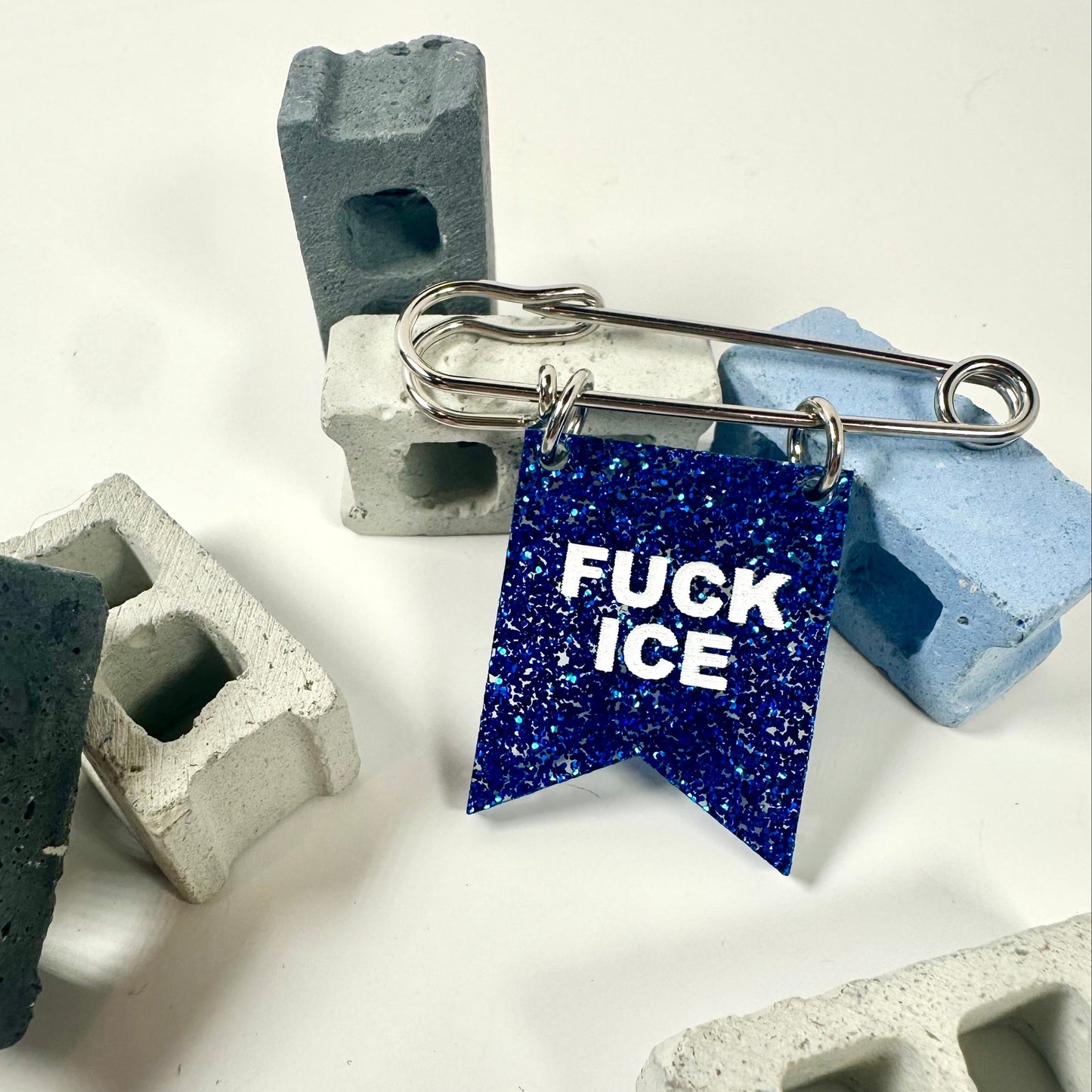 Fuck ICE Banner Pin - Fundraiser