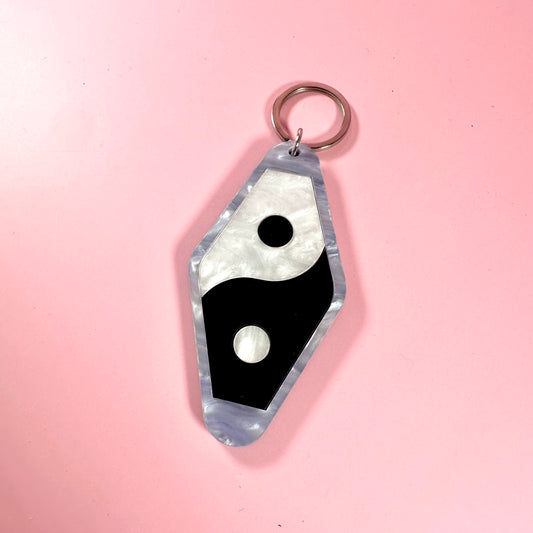 Day and Night Hotel Keychain