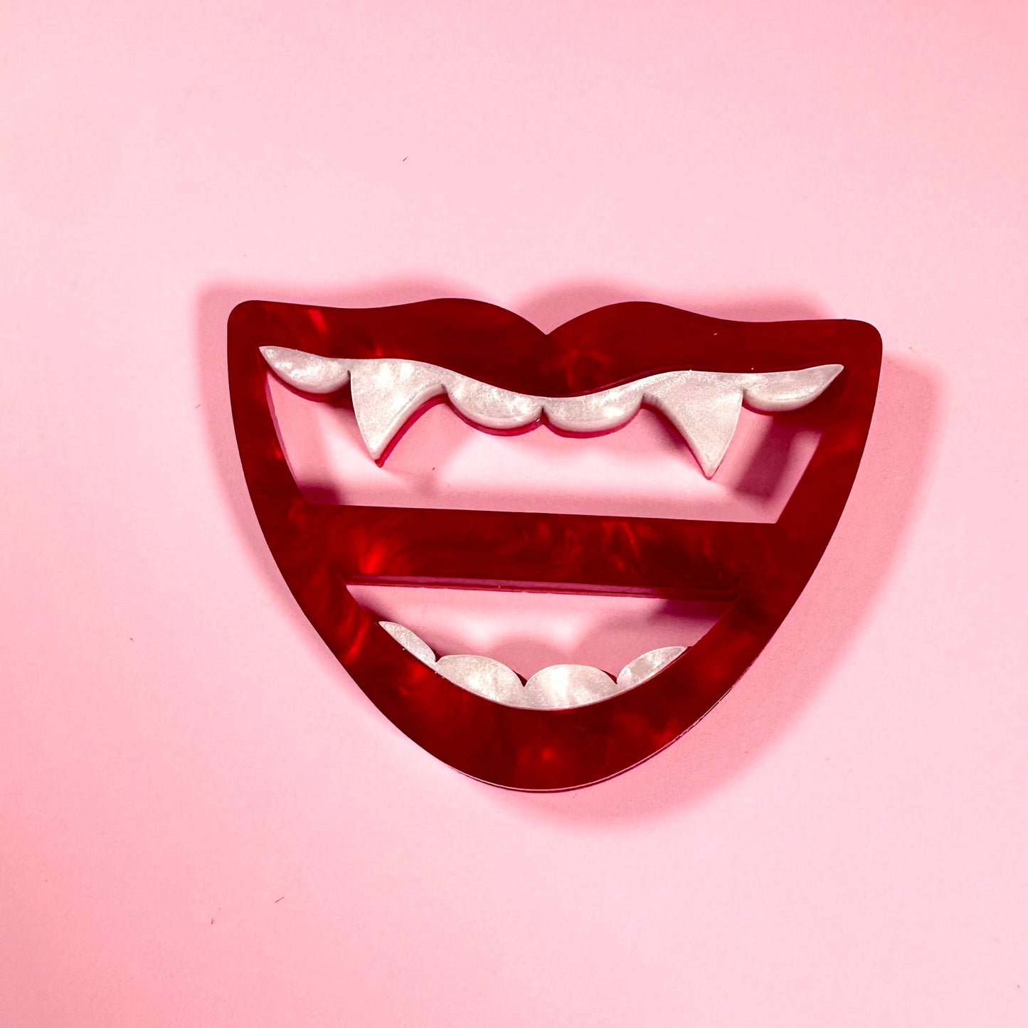 Vampire Smile Scarf Ring