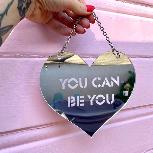 You Can Be You Mini Heart Wall Art