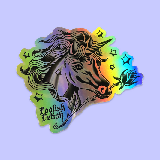 Holographic Unicorn Sticker