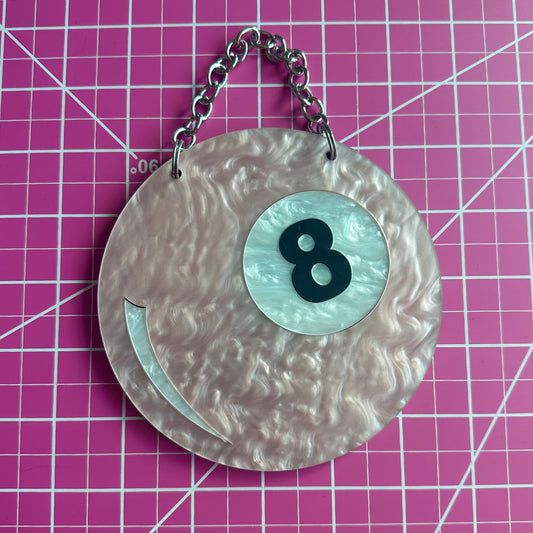 Mini Eight Ball Wall Art - Various Colors