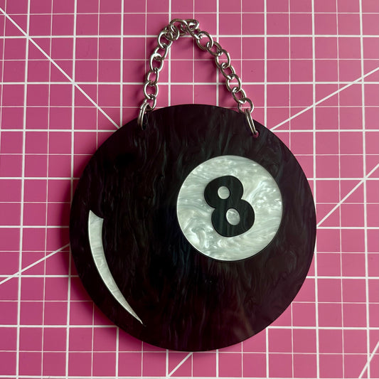 Mini Eight Ball Wall Art - Various Colors