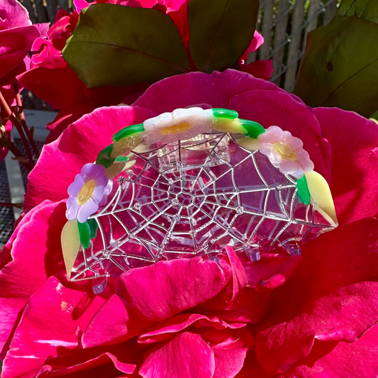 Spring's Spiderweb Hair Claw