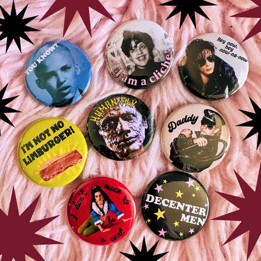 Rob Halford Daddy Judas Priest 1.5" Pin Button