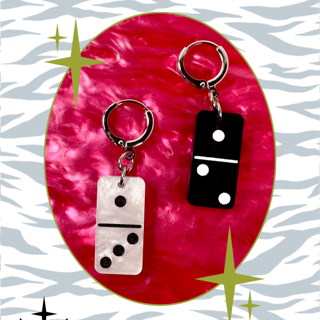 Mini Pearly Domino Earrings