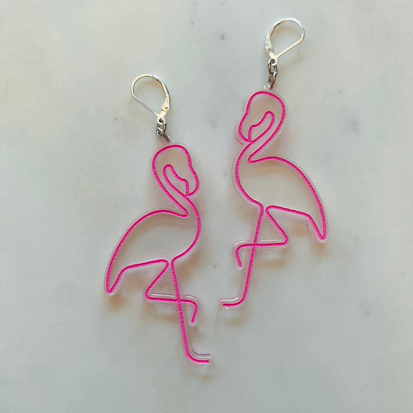 Neon Flamingos