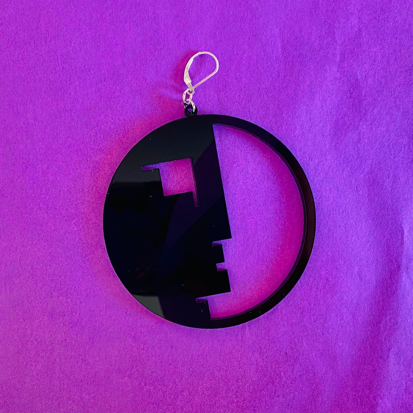 Bauhaus Hoop Earrings : 2 Sizes