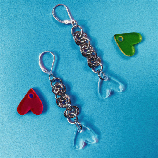 Hooked Heart : Various Colors