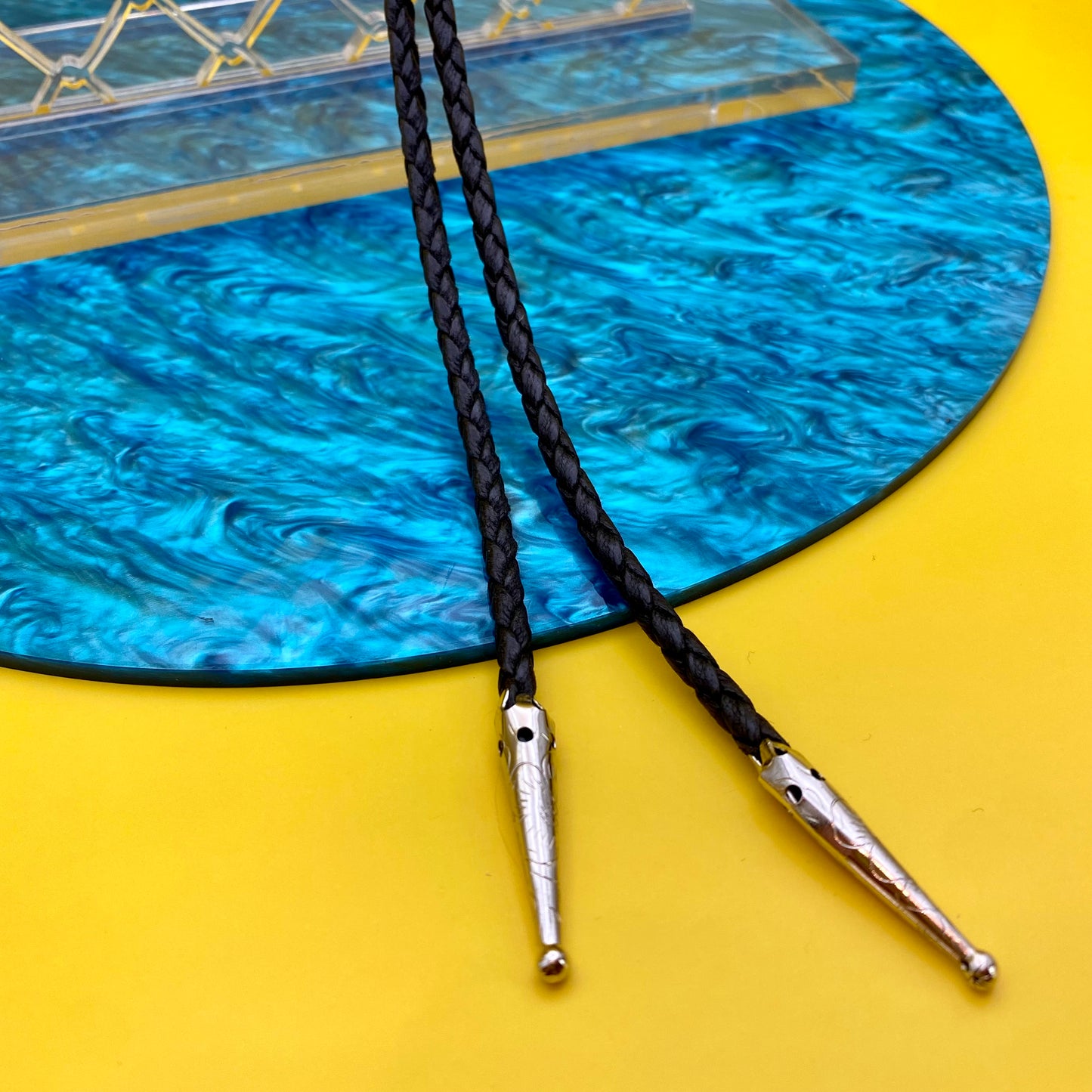 Eight Ball Bolo Tie