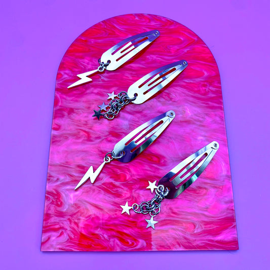 RESTOCKED : Lightning Strikes Hair Clip