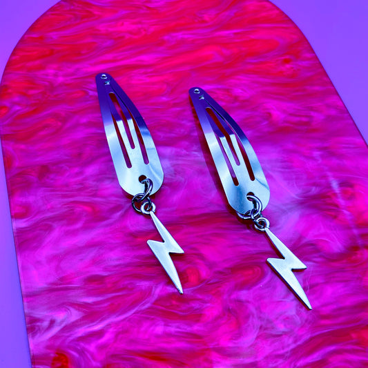 RESTOCKED : Lightning Strikes Hair Clip