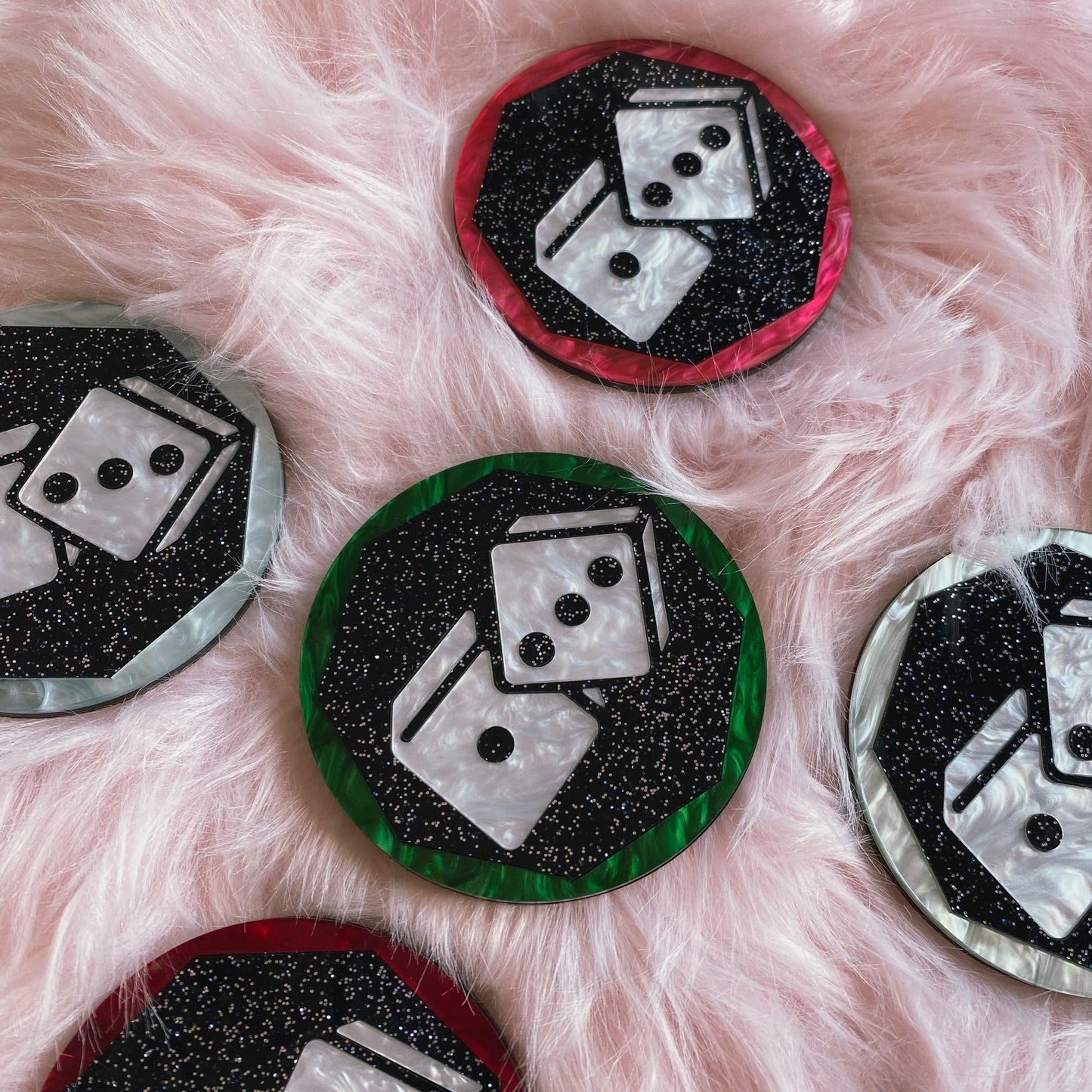Dice Coasters