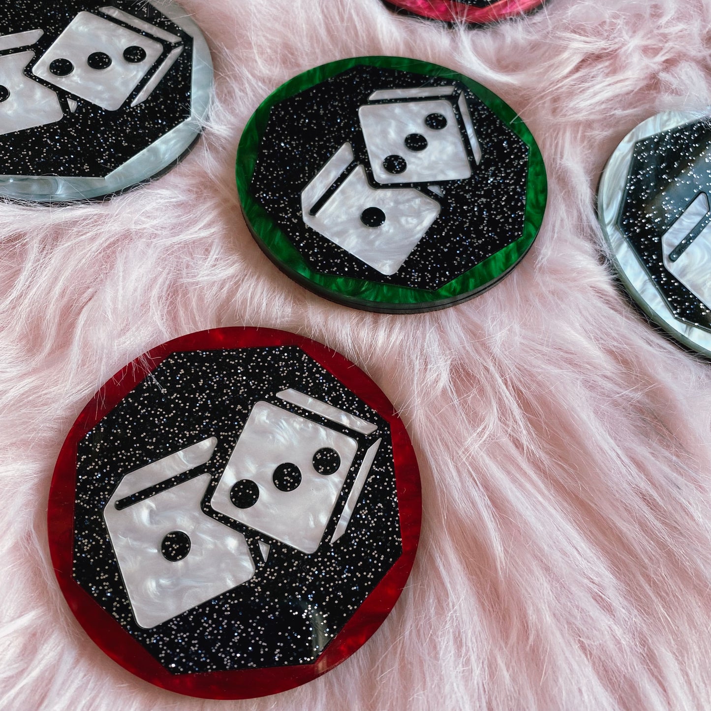 Dice Coasters