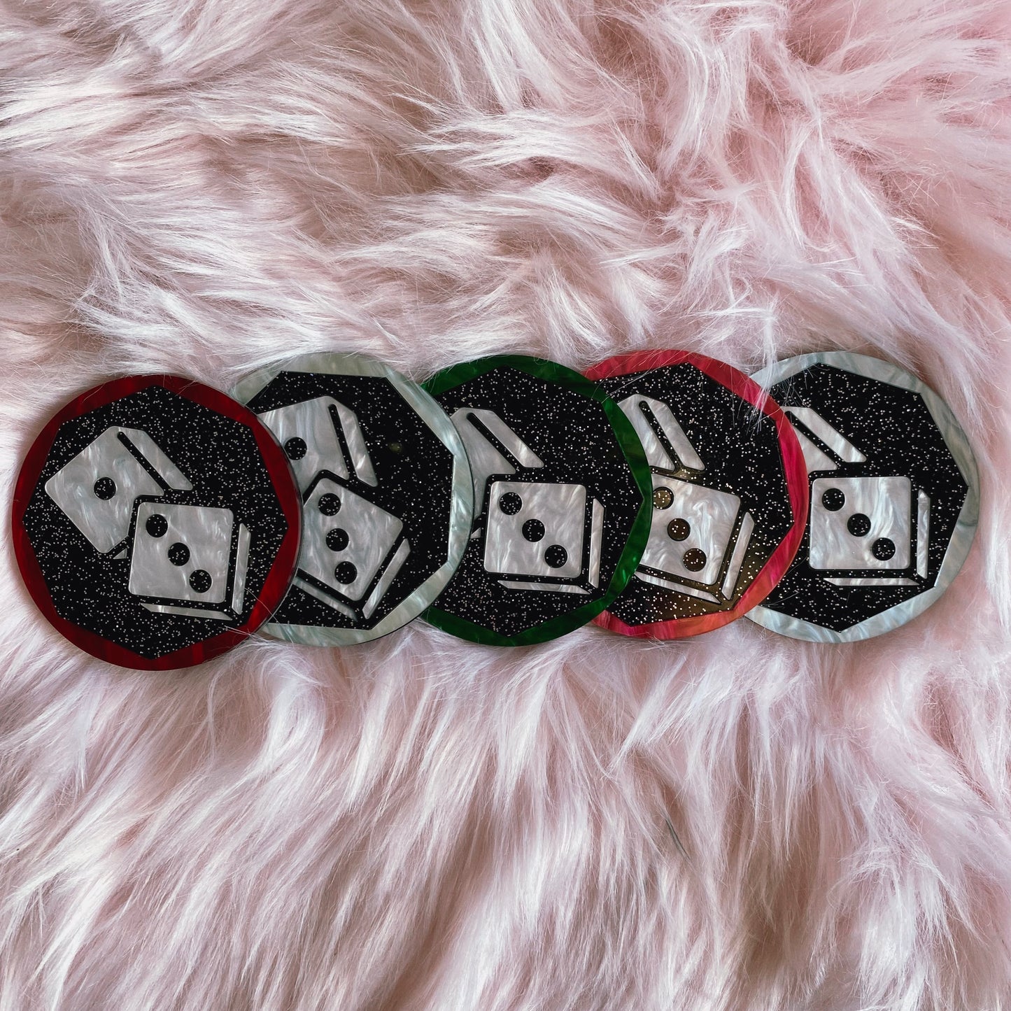 Dice Coasters