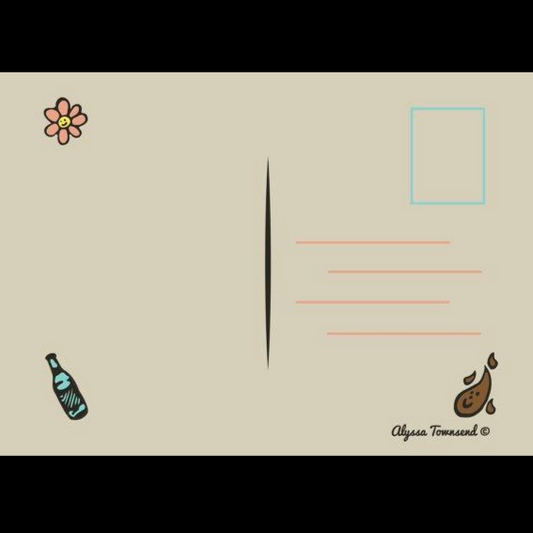 Wish You Were Beer Postcard