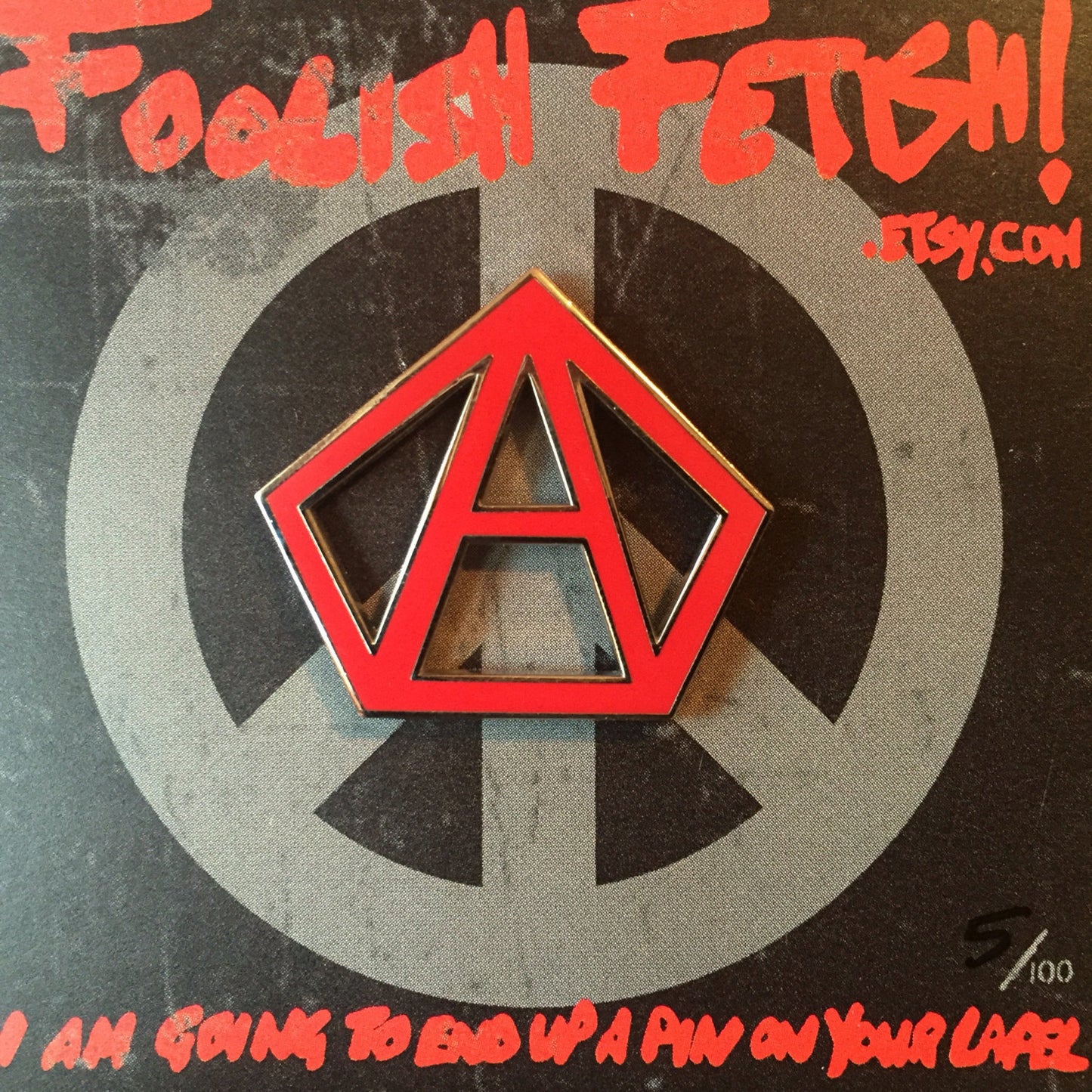 The System Anarchy Pin