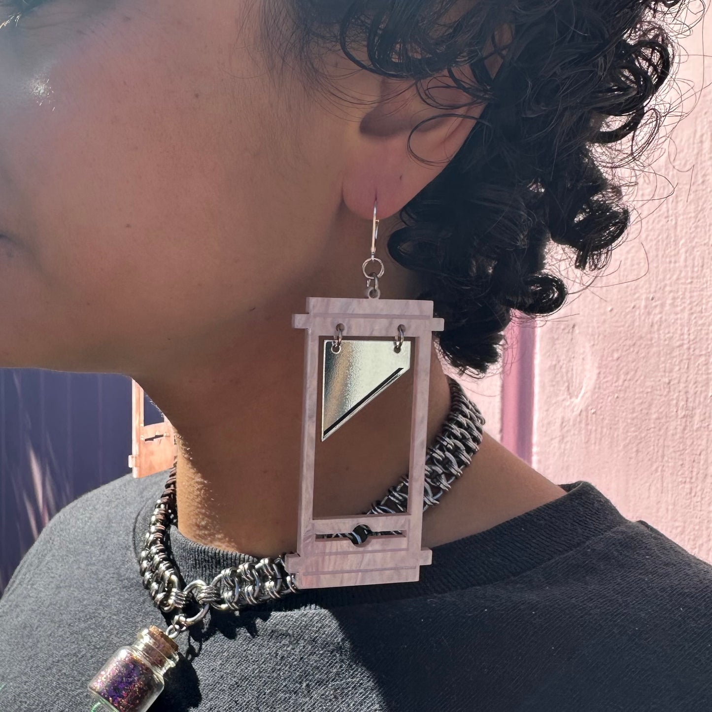 Guillotine Earrings : Multiple Colors