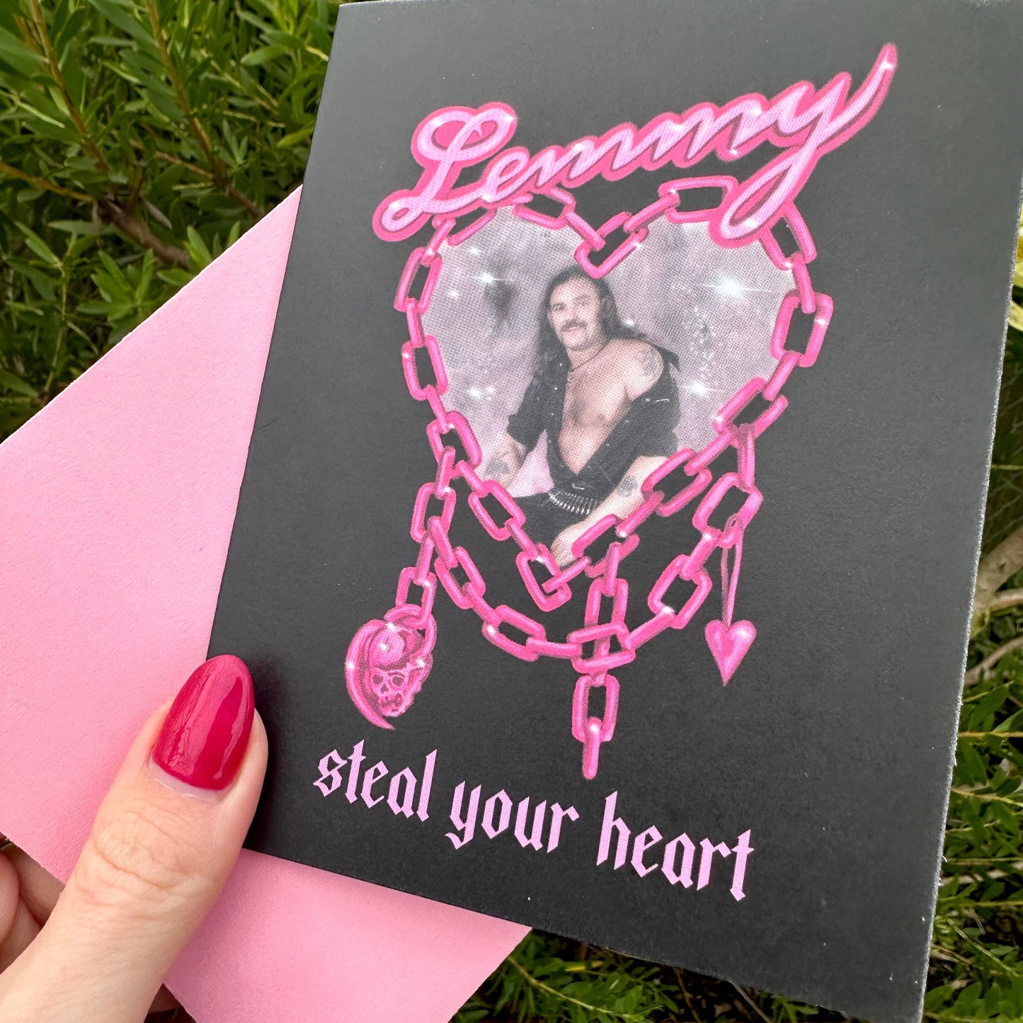 Lemmy Steal Your Heart Valentine's Day Card