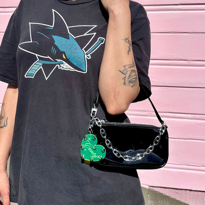 Cunty Studded Keychain/Bag Charm
