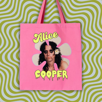 Alice Cooper Daisy Pink Tote Bag : Last 3!