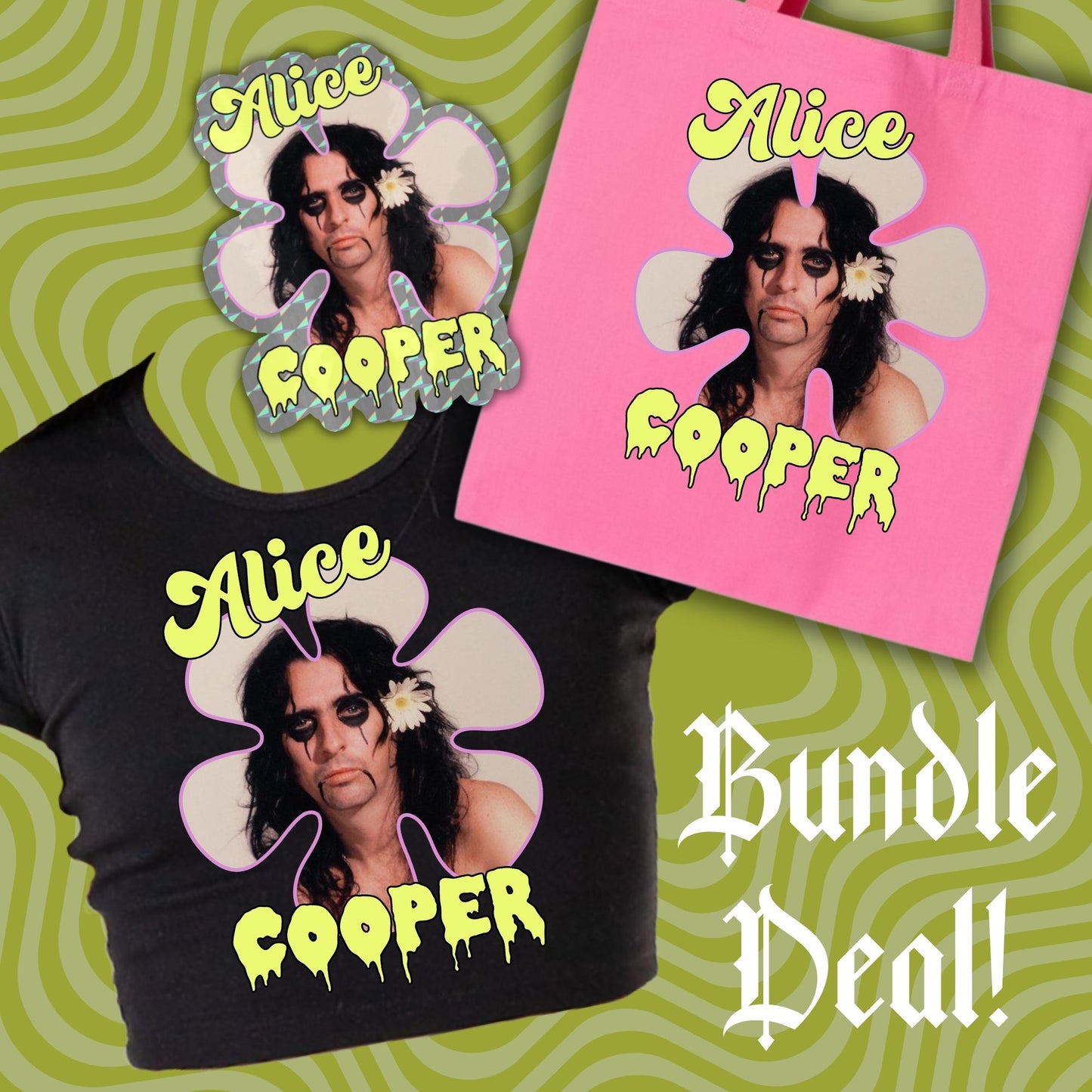Alice Daisy Crop Top Tee Bundle Deal!