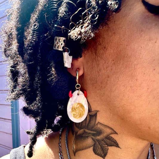 Deviled Egg Earrings