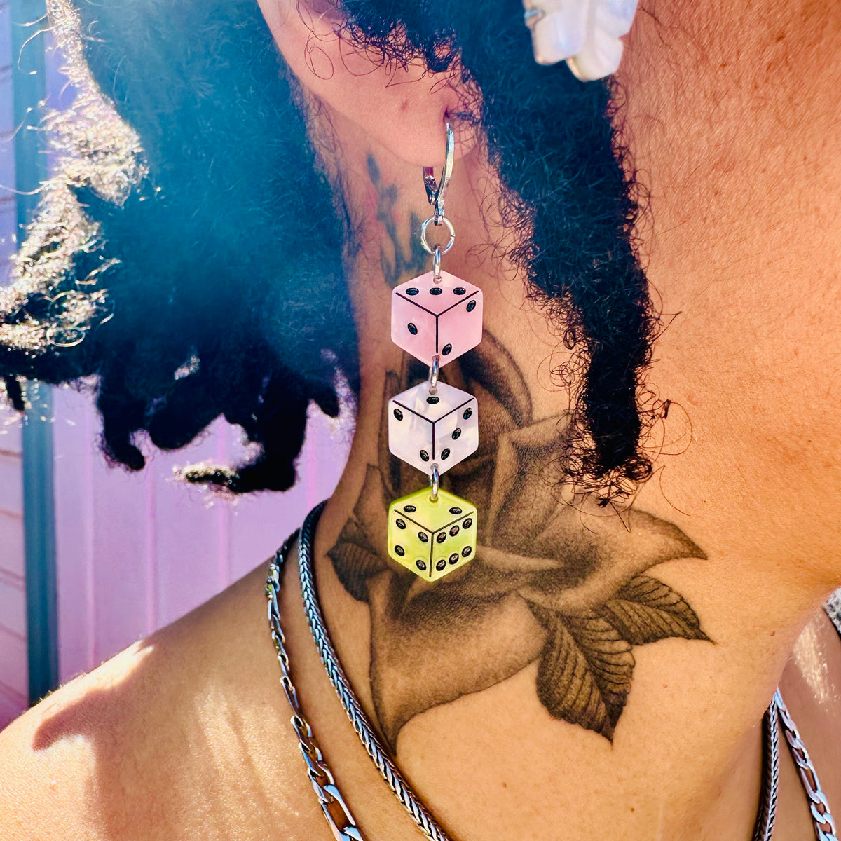 Dice Trio Earrings