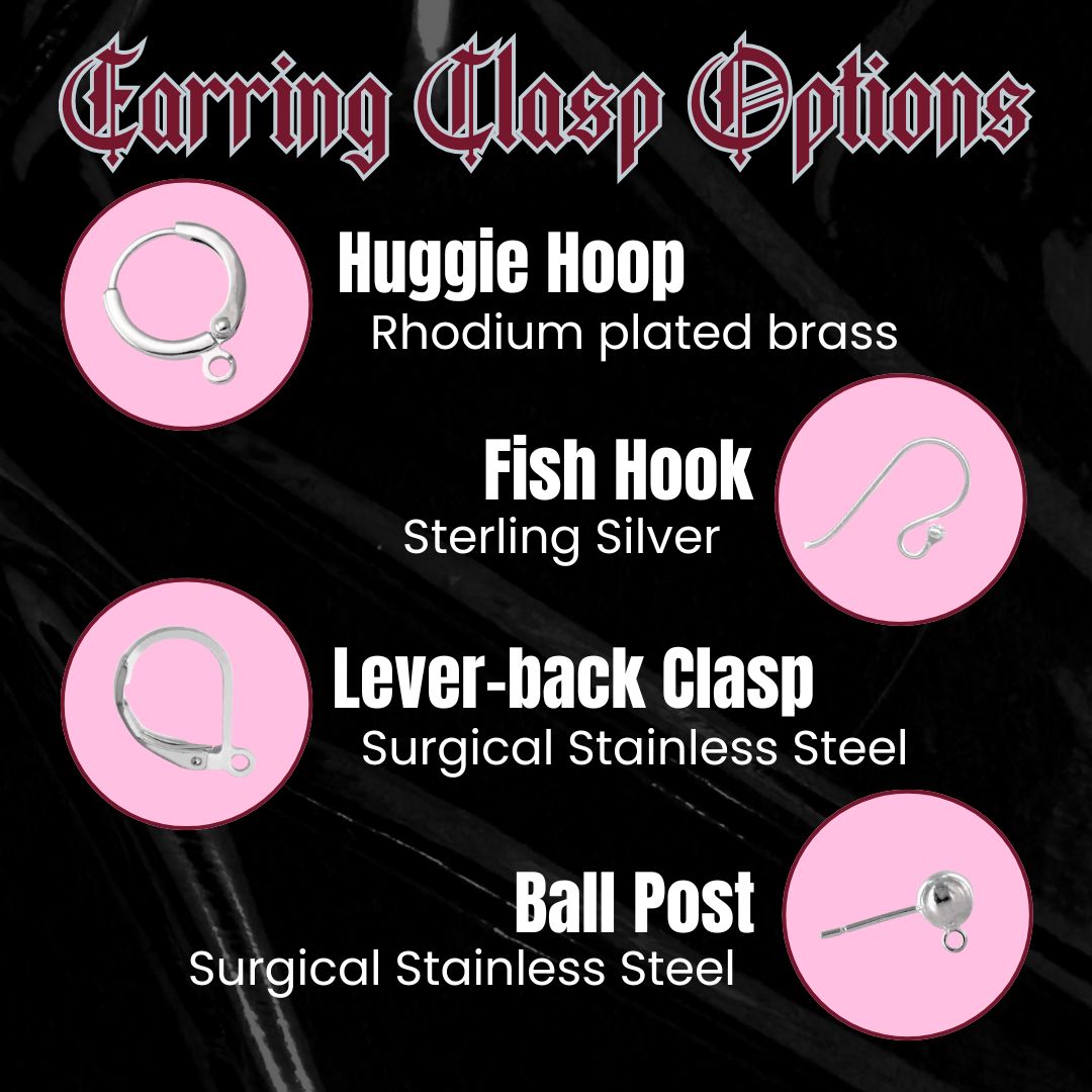 Comedy Tragedy Mask Earrings