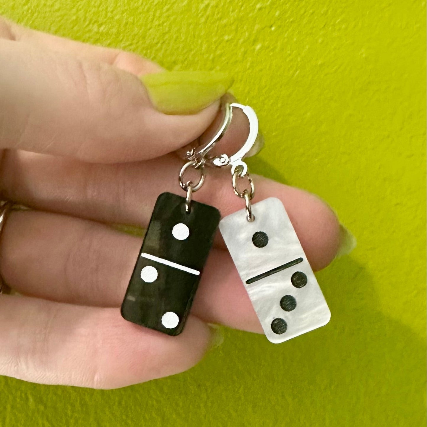 Mini Pearly Domino Earrings