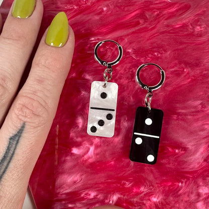 Mini Pearly Domino Earrings