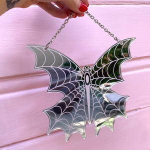 Mini Spiderweb Butterfly Wall Hanging