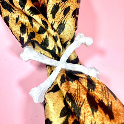 Crossbones Scarf Ring