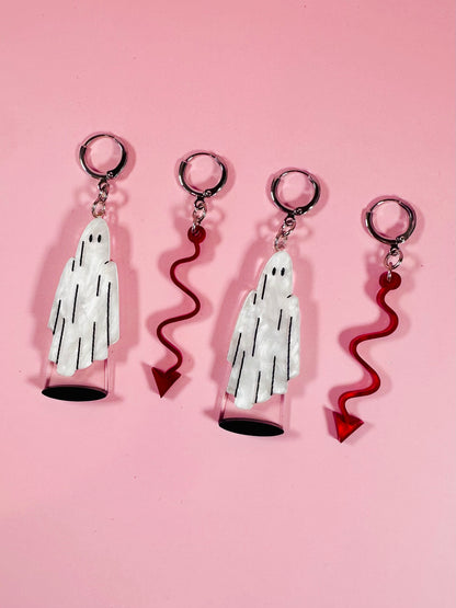 Spectral Shadow Ghost Earrings