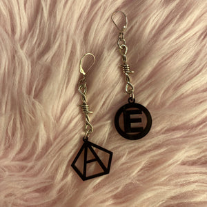 Anarchy Equality Earring Set