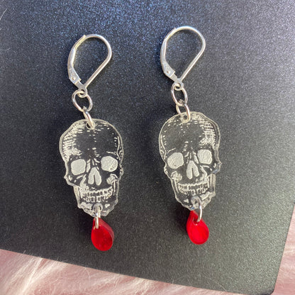 Blood Drop Skulls