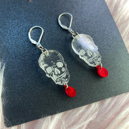 Blood Drop Skulls