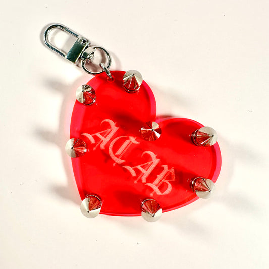 ACAB Studded Keychain/Bag Charm