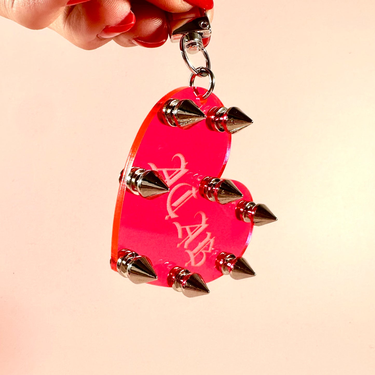 ACAB Studded Keychain/Bag Charm