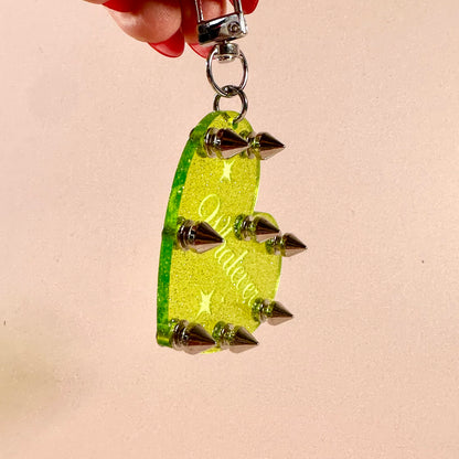 Whatever Studded Keychain/Bag Charm