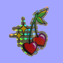 Load image into Gallery viewer, Sparkle Cherries Sticker
