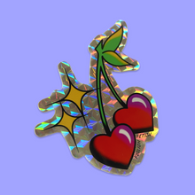 Load image into Gallery viewer, Sparkle Cherries Sticker
