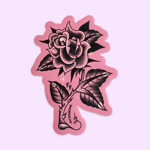 Rose Tattoo Sticker