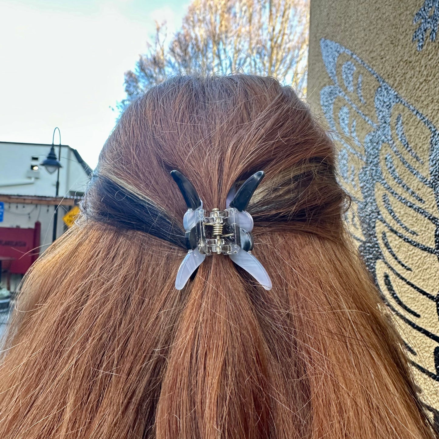 Barbed Wire Mini Claw Clips